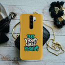 Teri Yari sabse pyari Printed Slim Cases and Cover for Redmi Note 8 Pro