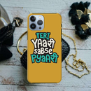 Teri Yari sabse pyari Printed Slim Cases and Cover for iPhone 13 Pro Max
