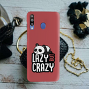Lazy but crazy Printed Slim Cases and Cover for Galaxy M30