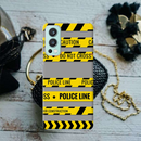 Police line Printed Slim Cases and Cover for OnePlus Nord 2