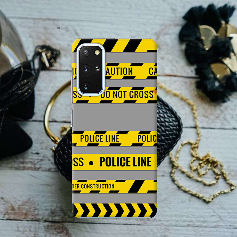 Police line Printed Slim Cases and Cover for Galaxy S20