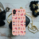 Duck and florals Printed Slim Cases and Cover for iPhone XS