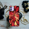 Red Leaf Printed Slim Cases and Cover for iPhone 12