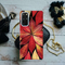 Red Leaf Printed Slim Cases and Cover for Galaxy S20
