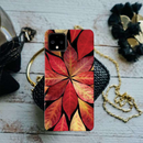 Red Leaf Printed Slim Cases and Cover for Pixel 4