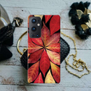 Red Leaf Printed Slim Cases and Cover for OnePlus 9 Pro