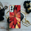 Red Leaf Printed Slim Cases and Cover for OnePlus Nord 2