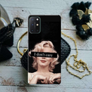 I Don't care Printed Slim Cases and Cover for OnePlus 8T