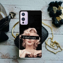 I Don't care Printed Slim Cases and Cover for OnePlus 9