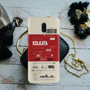Kolkata ticket Printed Slim Cases and Cover for OnePlus 6T
