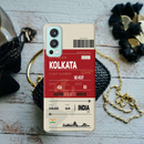 Kolkata ticket Printed Slim Cases and Cover for OnePlus Nord 2