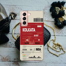 Kolkata ticket Printed Slim Cases and Cover for Galaxy S21 Plus