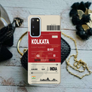 Kolkata ticket Printed Slim Cases and Cover for Galaxy S20 Plus