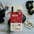 Kolkata ticket Printed Slim Cases and Cover for Galaxy A20S