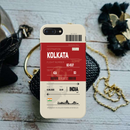 Kolkata ticket Printed Slim Cases and Cover for iPhone 7 Plus