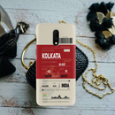 Kolkata ticket Printed Slim Cases and Cover for OnePlus 7