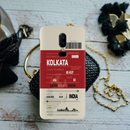Kolkata ticket Printed Slim Cases and Cover for OnePlus 6