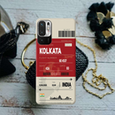 Kolkata ticket Printed Slim Cases and Cover for Redmi Note 10T