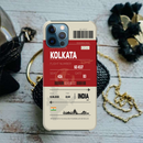 Kolkata ticket Printed Slim Cases and Cover for iPhone 12 Pro Max