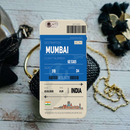 Mumbai ticket Printed Slim Cases and Cover for iPhone 6