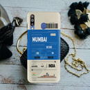 Mumbai ticket Printed Slim Cases and Cover for Galaxy M30