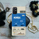 Mumbai ticket Printed Slim Cases and Cover for OnePlus 8T
