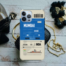 Mumbai ticket Printed Slim Cases and Cover for iPhone 13 Pro Max