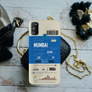 Mumbai ticket Printed Slim Cases and Cover for Galaxy M30S