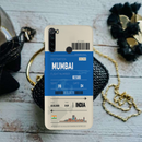 Mumbai ticket Printed Slim Cases and Cover for Redmi Note 8
