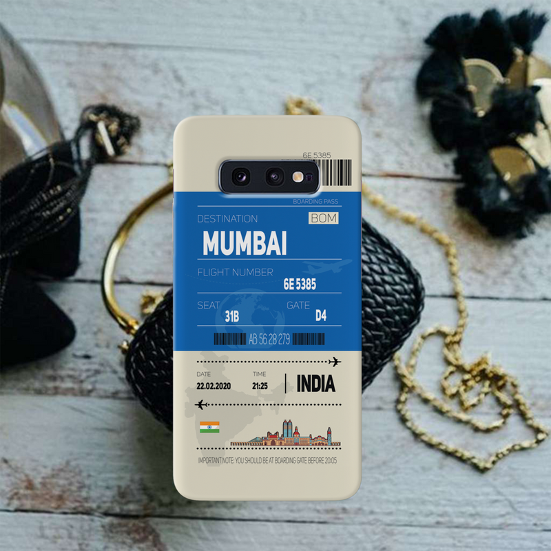 Mumbai ticket Printed Slim Cases and Cover for Galaxy S10E