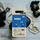 Mumbai ticket Printed Slim Cases and Cover for Galaxy S10