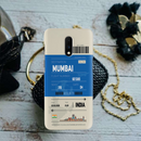 Mumbai ticket Printed Slim Cases and Cover for OnePlus 7