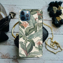 Green Leafs Printed Slim Cases and Cover for iPhone 12 Pro Max