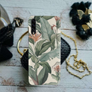 Green Leafs Printed Slim Cases and Cover for Galaxy A50S