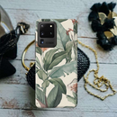 Green Leafs Printed Slim Cases and Cover for Galaxy S20 Ultra
