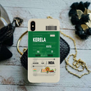 Kerala ticket Printed Slim Cases and Cover for iPhone XS Max