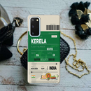 Kerala ticket Printed Slim Cases and Cover for Galaxy S20 Plus