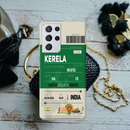 Kerala ticket Printed Slim Cases and Cover for Galaxy S21 Ultra