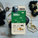 Kerala ticket Printed Slim Cases and Cover for iPhone 12 Pro Max