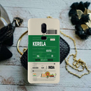Kerala ticket Printed Slim Cases and Cover for OnePlus 6