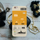 Goa ticket Printed Slim Cases and Cover for iPhone 6