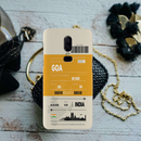 Goa ticket Printed Slim Cases and Cover for OnePlus 6