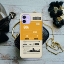Goa ticket Printed Slim Cases and Cover for iPhone 12 Mini