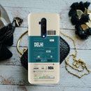Delhi ticket Printed Slim Cases and Cover for OnePlus 7T Pro