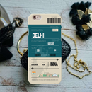 Delhi ticket Printed Slim Cases and Cover for iPhone 6