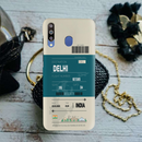 Delhi ticket Printed Slim Cases and Cover for Galaxy M30