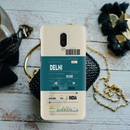 Delhi ticket Printed Slim Cases and Cover for OnePlus 6T