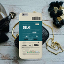 Delhi ticket Printed Slim Cases and Cover for iPhone 6 Plus