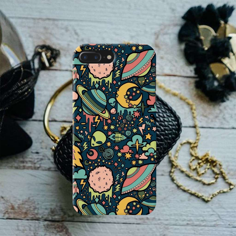 Space Ships Printed Slim Cases and Cover for iPhone 7 Plus