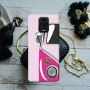 Pink Volkswagon Printed Slim Cases and Cover for Redmi Note 9 Pro Max